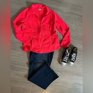 Hot Pink/Coral Zip Up